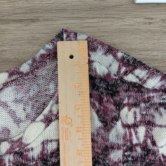 Front of Closet Sweater Womens 2X Abstract Print Pullover Lightweight Top - Picture 9 of 10